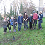 Supporters of Bath in Bloom Tree Planting